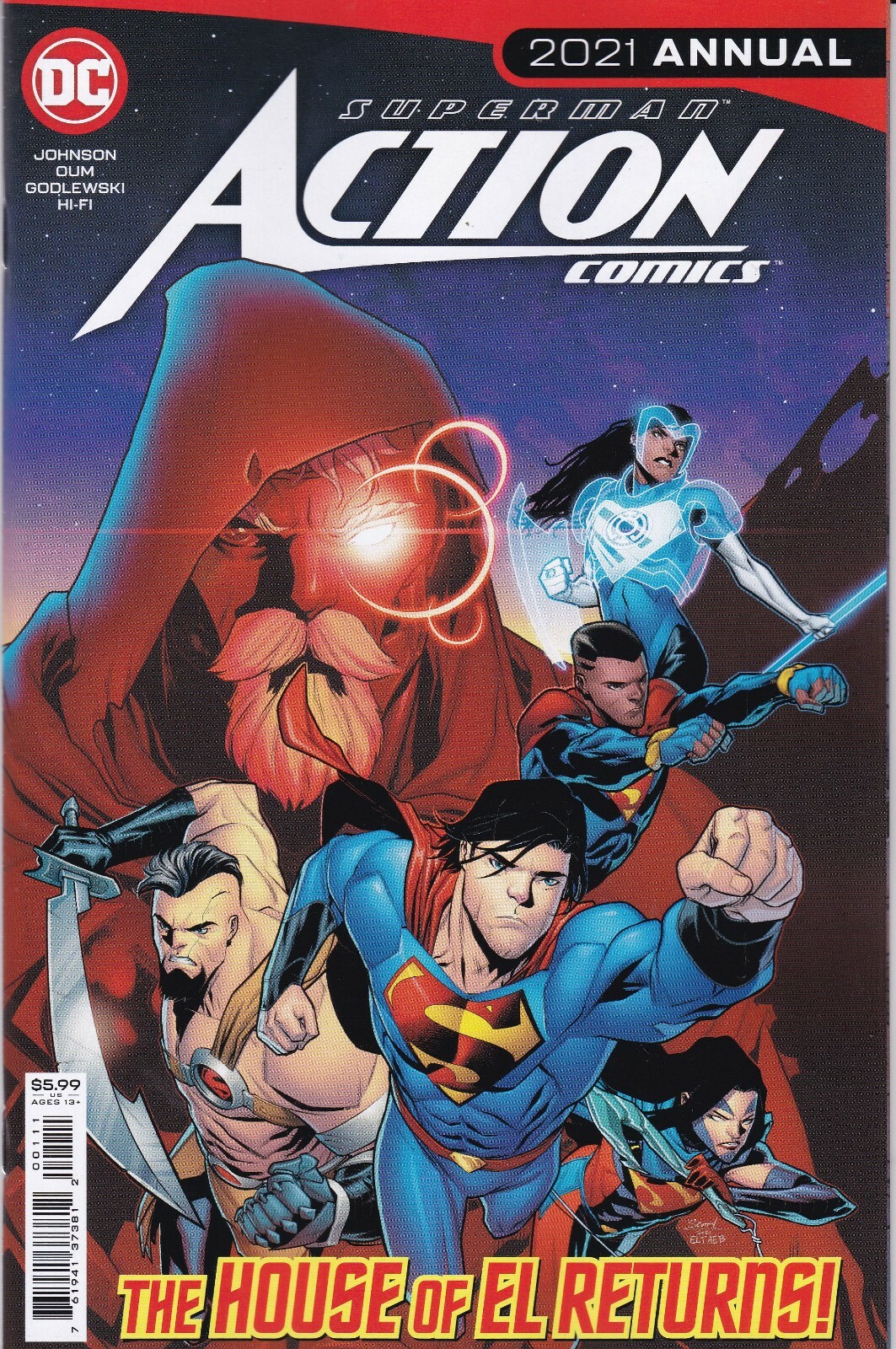 ACTION COMICS 2021 Annual - Back Issue