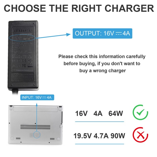 16V AC Adapter Power Supply Charger Cord For Fujitsu FI-4120C2 - Foto 11