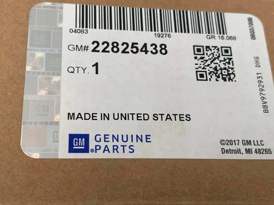 Vidro espelhado 13-17 GMC Acadia Chevrolet Traverse passageiro visão lateral fabricante de equipamento original - Imagem 3 de 3