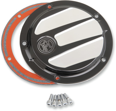 Performance Machine Scallop Derby Covers Platinum Cut 5 Hole 0177-2026-BMP