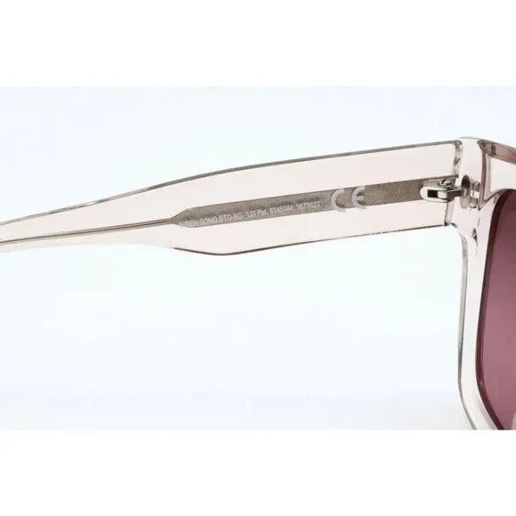 Maui Jim Siren Song MJ 801-05B Square Pink Sunglasses Purple 