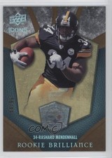 2008 Icons Rookie Brilliance Rainbow Gold 44/99 Rashard Mendenhall #RB32 l8x