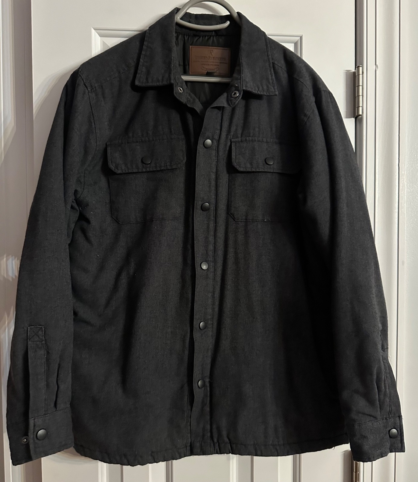 Rugged Elements Lined Flannel Shirt Shacket, Util… - image 1