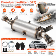 F&uuml;r Mercedes-Benz W204 W212 X218 DPF Dieselpartikelfilter 2.1L OM651 Euro 5