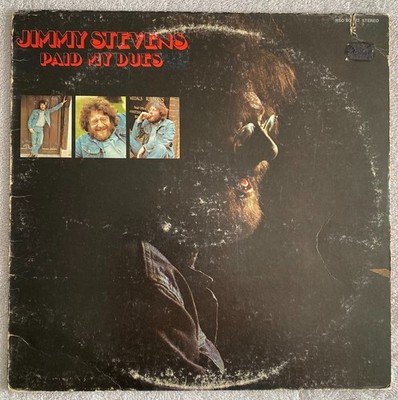 Jimmy Stevens   Paid My Dues  Vinyl Record LP