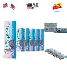 Ultra-Thin 1 ¼ Rolling Papers - 6 Booklets, 32 Sheets Each, Slow Burn