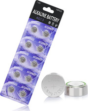 LR44 Batteries 10 Pack, L1154F AG13 357 303 SR44 A76 Premium Alkaline Battery 1. 0.63 per gallon