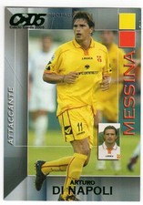 figurina CARD CALCIATORI CALCIO CARDS 2005 numero 106 MESSINA DI NAPOLI