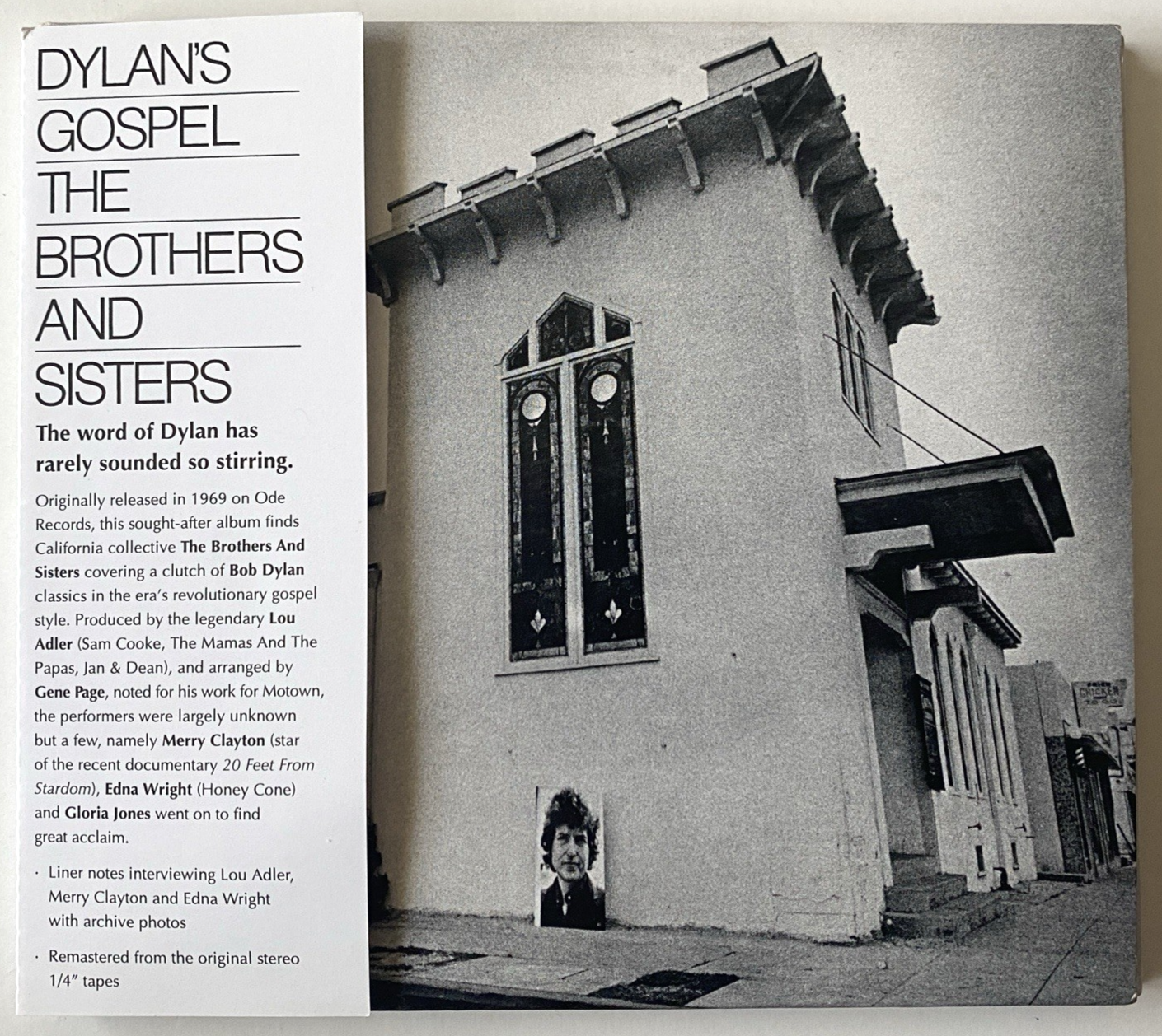 The Brothers & Sisters – Dylan's Gospel Digipak USA CD Album & Obi Strip 2014