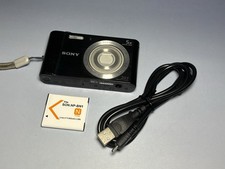 Sony Cyber-shot DSC-W800 20.1MP 5x Digitalkamera, Schwarz