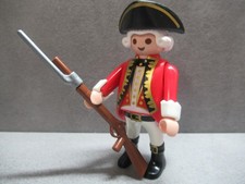 Playmobil Figuren | Gardesoldat | Garde | Gardist | Rotrock mit Bajonette