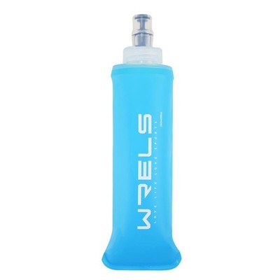 Wrels Soft Water Bottle Foldable Sport Flask for Camping Outdoor Running