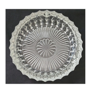 Clear Lead Crystal Ashtray