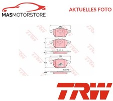 SATZ BREMSBELÄGE BREMSKLÖTZE VORNE TRW GDB1275 A FÜR AUDI TT,A3,8N3,8N9,8L1