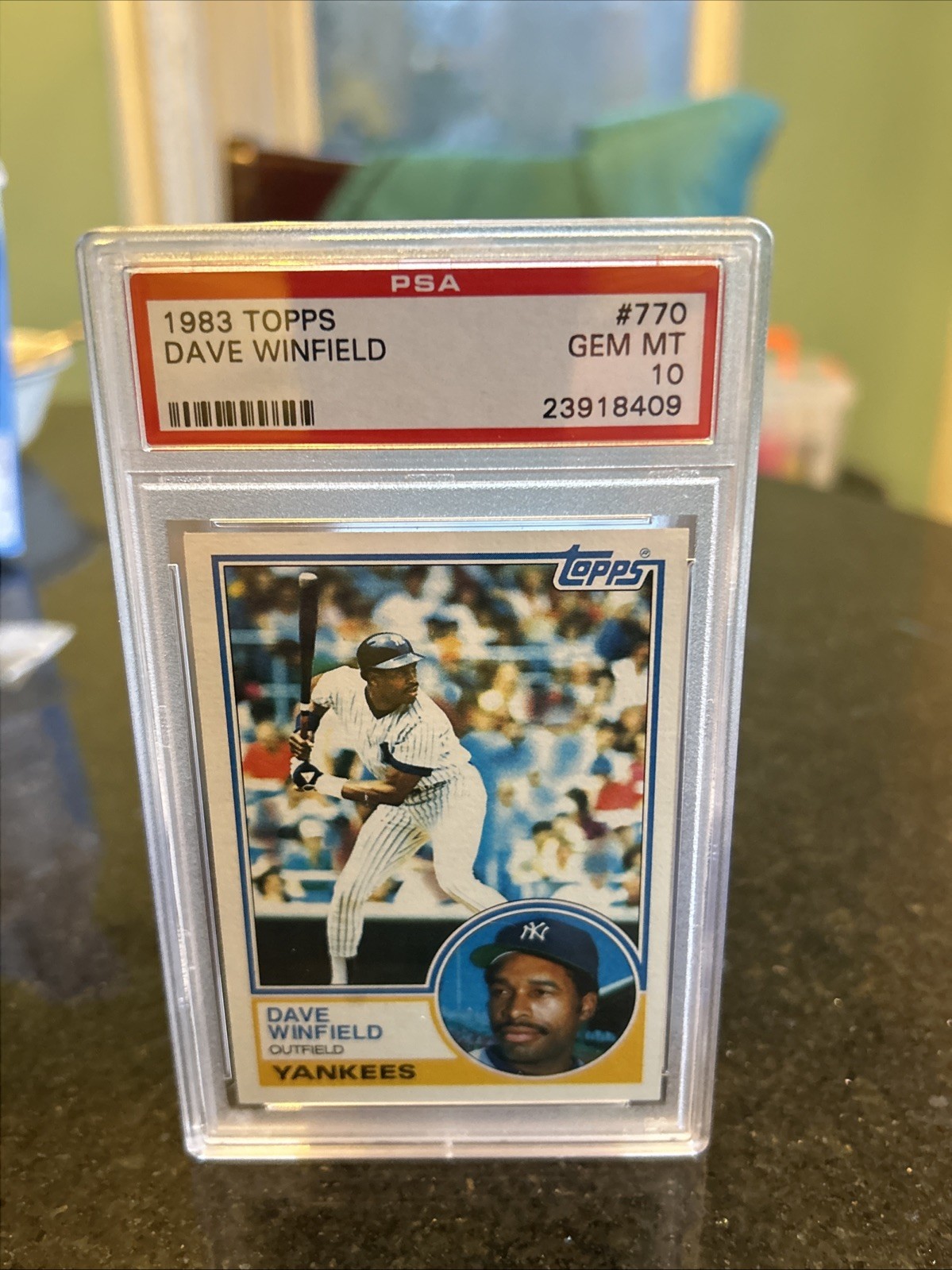 1983 Topps #770 Dave Winfield New York Yankees HOF PSA 10 GEM MINT