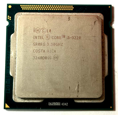 Intel Core i3-3220 3.30GHz Dual Core CPU LGA1155 Tested Working