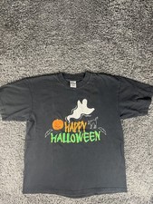Vintage 80’s Pro Club “Happy Halloween” Ghost T Shirt Adult Size Large USA Made