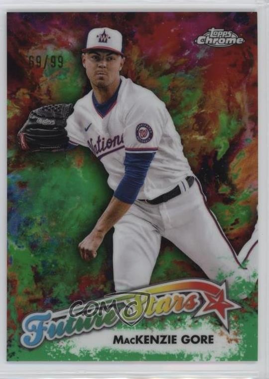 2023 Topps Chrome Future Stars Green Refractor 69/99 Mackenzie Gore #FS-12 14eo