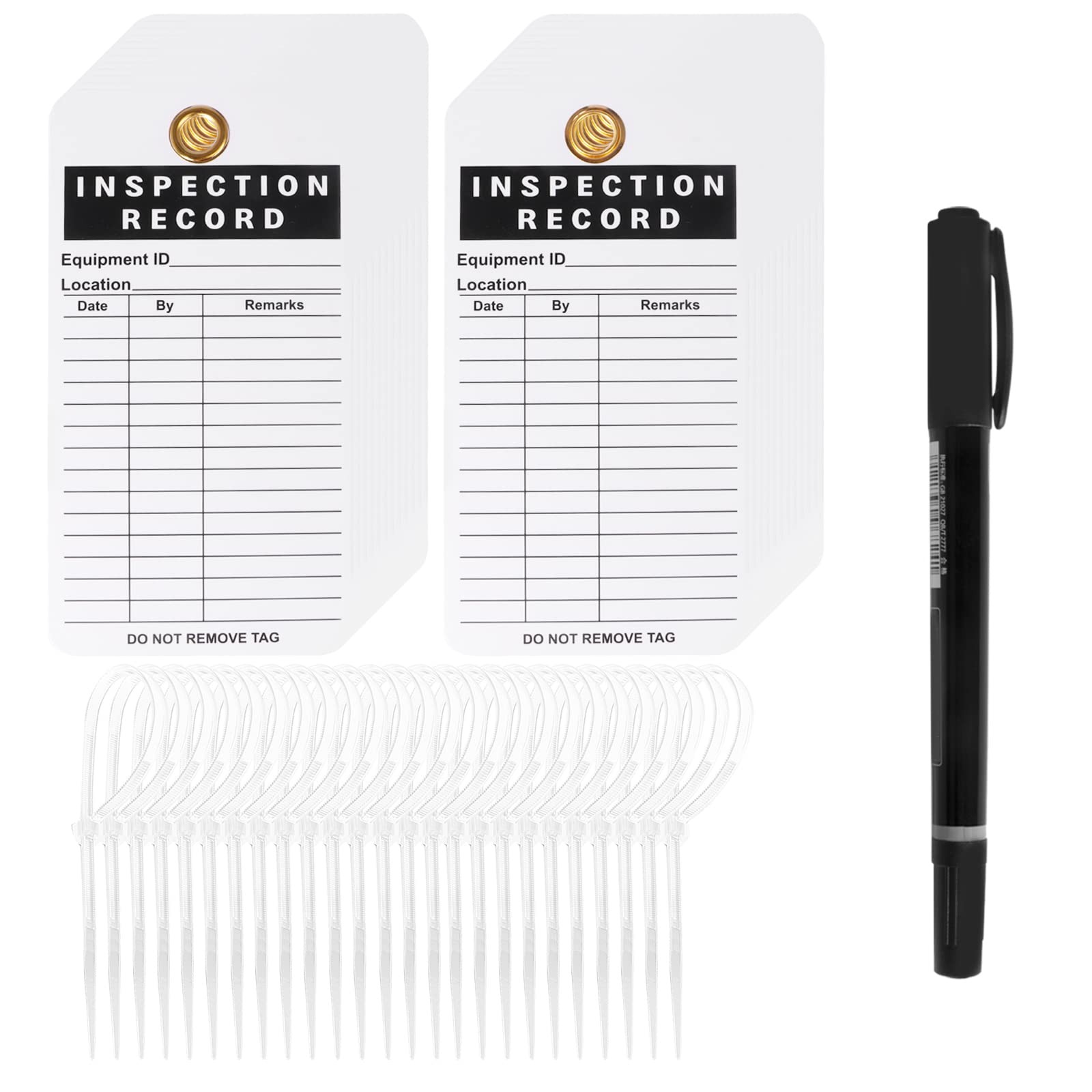 Inspection Record Tags for Equipment, Daily Inspection Safet
