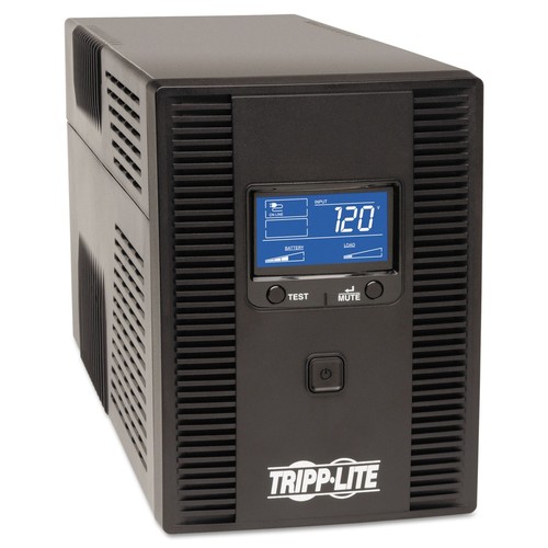 Tripp Lite SMART1500LCDT 650 J 1,500 VA 10 Outlets AVR Tower New - 第 1/3 張圖片