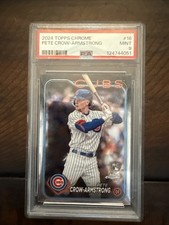 2024 Topps Chrome - Pete Crow-Armstrong #16 (RC) Psa 9 Cubs