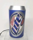Vintage 2001 Miller Lite Motion Bar Light Lamp Promo Beer 3D Can 10” Spins!