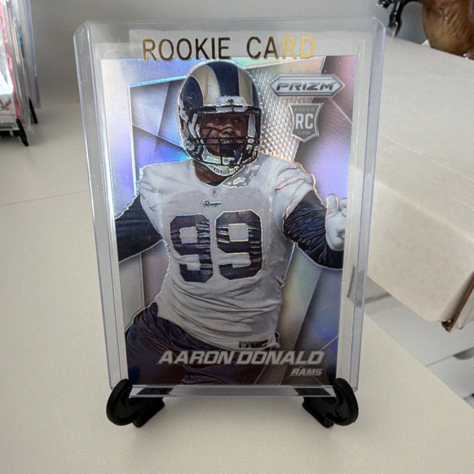 Panini 2014 Prizm Aaron Donald Rookie #228 SILVER PRIZM RC 