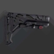 Nylon For T actical Low Profile  Sights Folding Iron Front & Rear Set As Pics