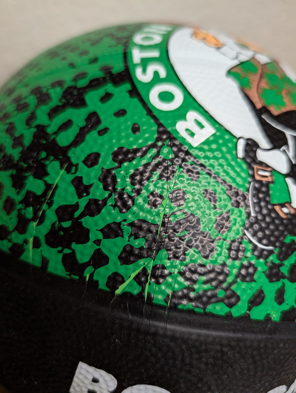 GOOD STUFF NBA Team Boston Celtics Basketball - Label Slightly Skewed - New