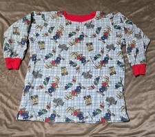 Vintage 1997 Looney Tunes Fleece Pajama Top See Measurements