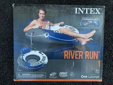 Intex River Run I Sport Lounge Inflatable Water Float 53inch Diameter