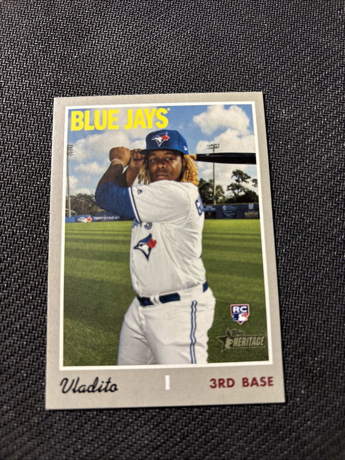 2019 Topps Heritage Nickname Vladito Vladimir Guerrero Jr. RC #504 SSP BLUE JAYS