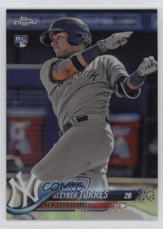 2018 Topps Chrome Refractor Gleyber Torres #31 12i0