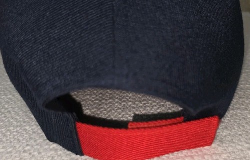 Gwinnett Braves MiLB Adjustable Cap Hat Navy Red Atlanta Melonwear Baseball - Picture 5 of 7