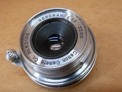 Canon 35mm f3.5 Serenar L39 Screw Mount Objektiv Leica, Canon, Sony etc