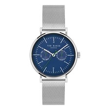 Image of Ted Baker Phylipa Gents Timeless Blue Dial 41mm Watch BKPPGS403