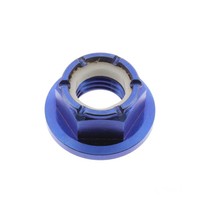 Kettenrad Mutter M10X1.25Mm Titan Blau FüR Kawasaki ZXR 750 J 1991-1992