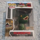 Funko POP! Movies Jurassic Park Velociraptor #888 BoxLunch Exclusive Protector
