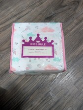 Three-Piece Twin Sheet Set Unicorn Dreams