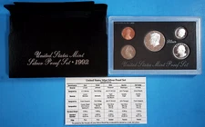 1995-S United States Mint Silver Proof Set 5-Coins
