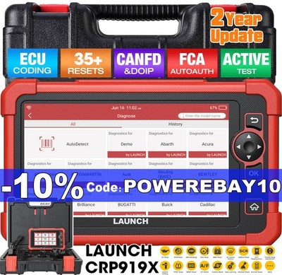 2026 Launch X431 CRP919X PRO Profi KFZ OBD2 Diagnosegerät ALLE System ECU Coding
