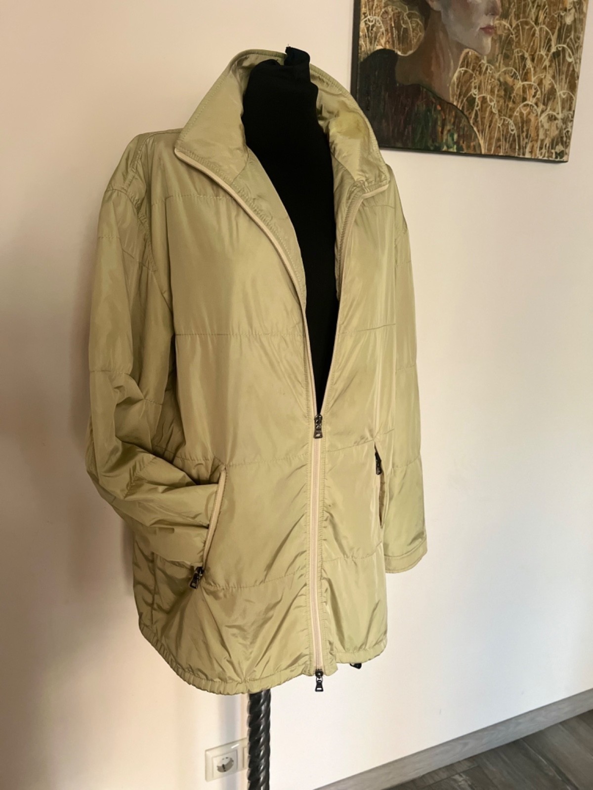 Vintage Prada Jacket Size S Oversized Unisex Fit (M/L) Designer Outerwear thumbnail 7