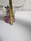 DISNEY Mickey & Minnie Mouse  Music Box Snow Globe Valentines Good Condition  — photo 5
