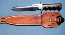 Vintage ~ RANDALL KNIFE Orlando ~ #16 DIVING KNIFE ~ Micarta Handle with SHEATH