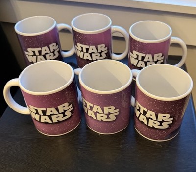 Star Wars Galerie Mug Lot of 6 Darth Vader Yoda Boba Fett R2D2 C3PO Stormtrooper