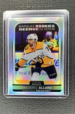 2021-22 O-Pee-Chee Platinum - Marquee Rookies Frederic Allard #253 Rainbow (RC)