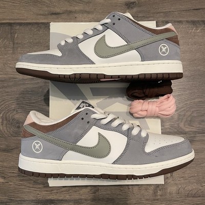 Nike SB Dunk Low Yuto Horigome Grey Gray - Size 11 DS New w/OG Box & Extra Laces
