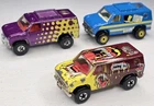 Hot Wheels Blackwall 3 Tattoo Machines Van Purple Simpsons Scene Machine Vintage