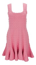 LoveShackFancy Maryanne Dress in Sunset Pink
