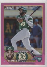 2023 Topps Chrome Pink Refractor Dermis Garcia Dermis García #183 uk2
